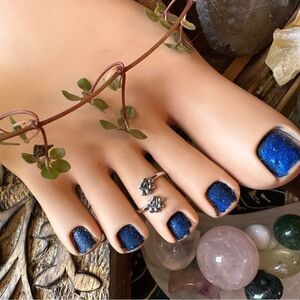 Animal Paws Sterling Silver Toe Ring